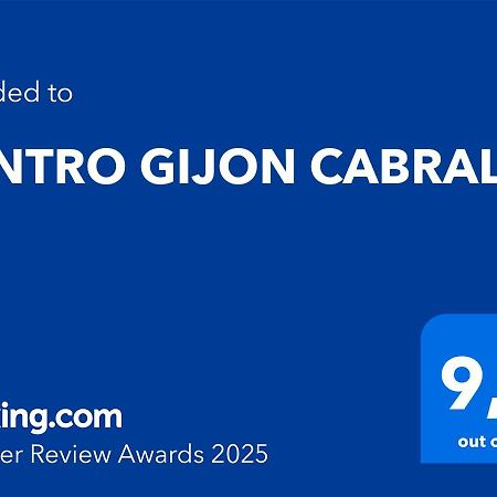 Centro Gijon Cabrales 31 Apartment Luaran gambar
