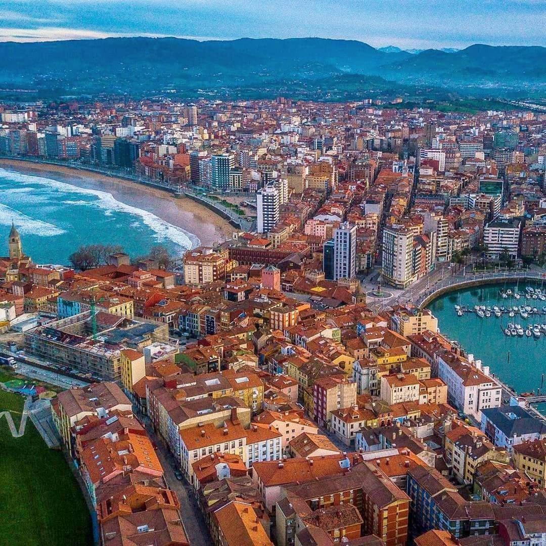 Centro Gijon Cabrales 31 Apartment Luaran gambar