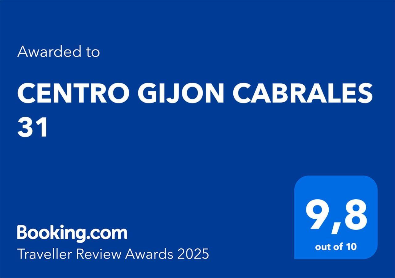 Centro Gijon Cabrales 31 Apartment Luaran gambar